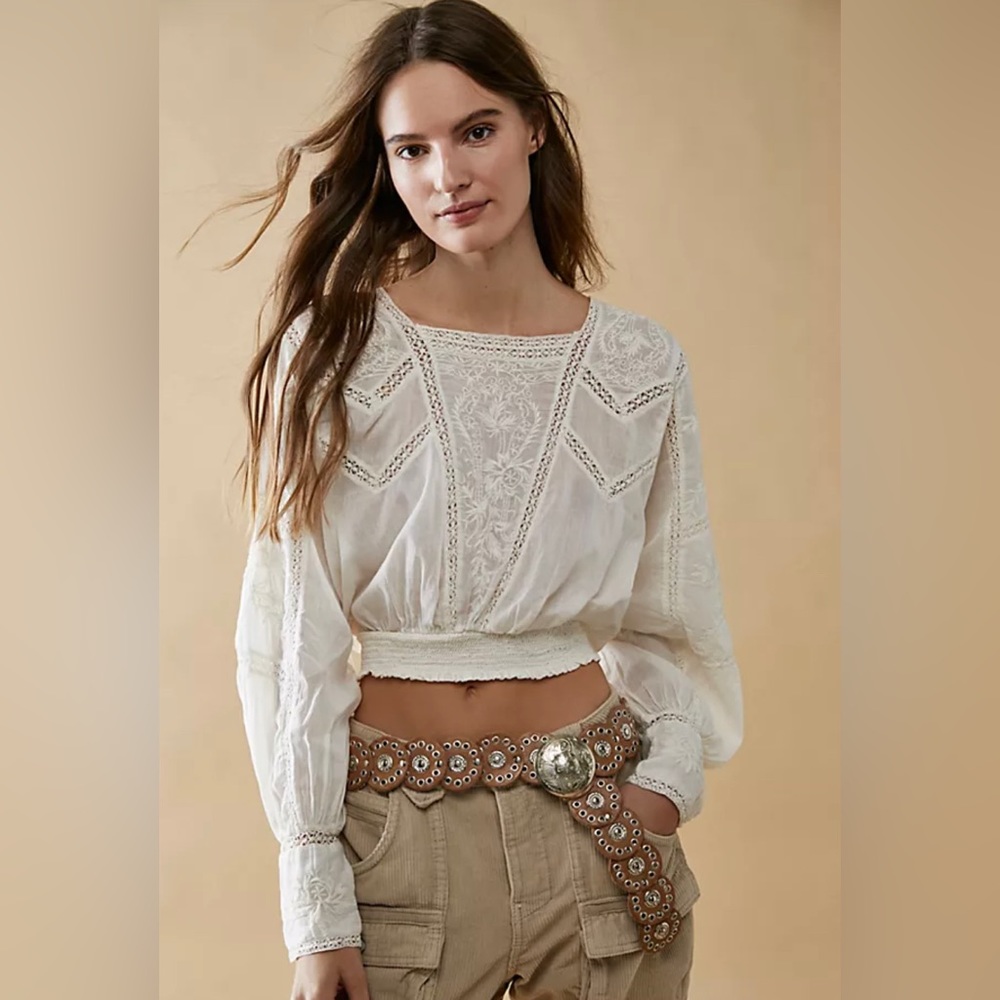 Free People Lucky Me Top